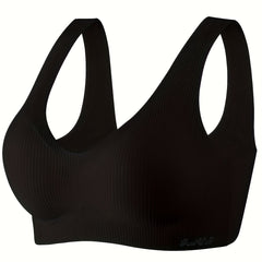 Seamless Wireless Bra Full Coverage Comfy & Breathable Women's Lingerie