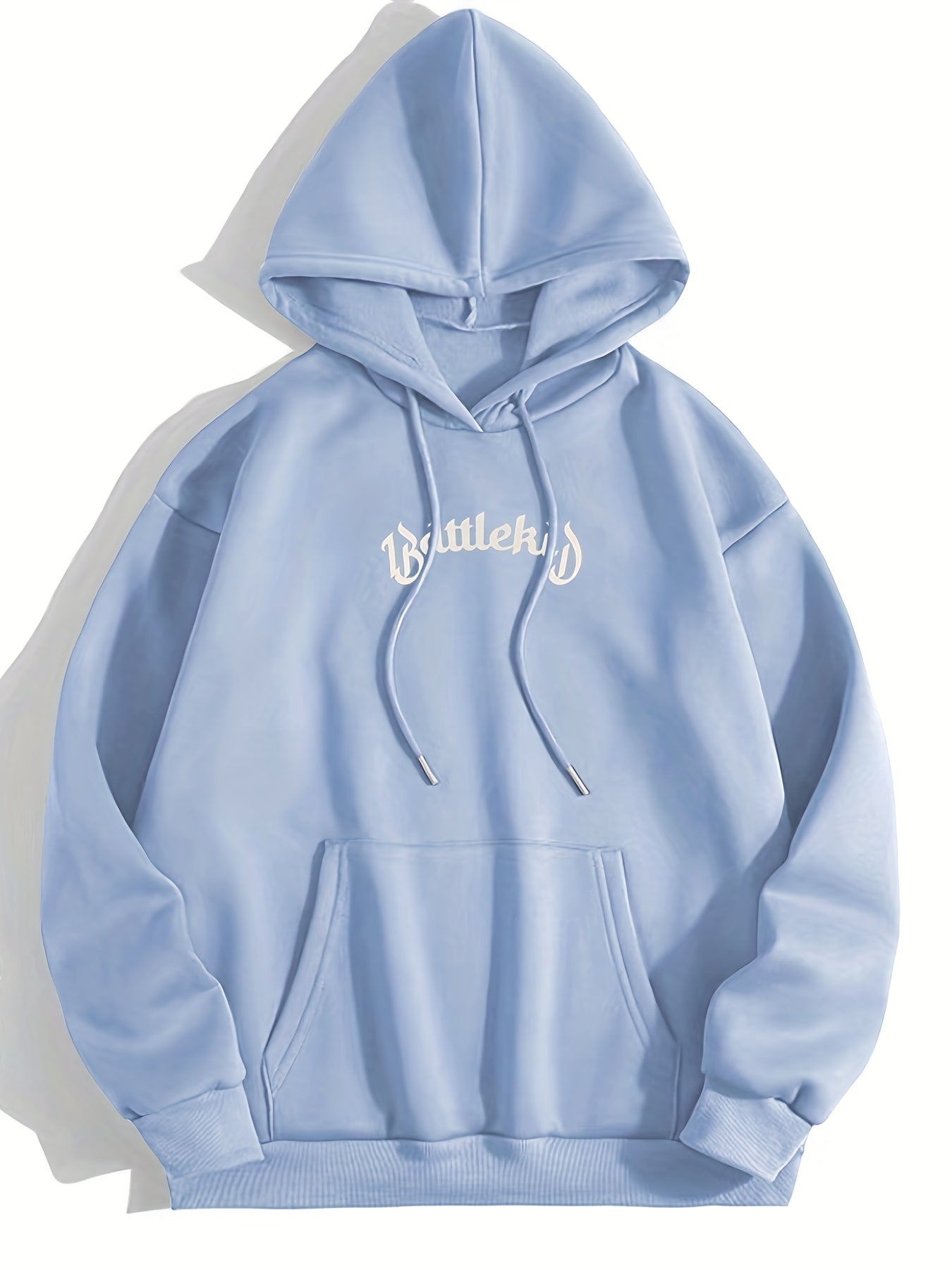 Kangaroo Pockets Hoodie Casual Long Sleeve for Women