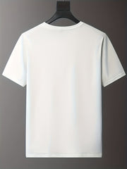 Pumpkin & Skull Pattern Men's T-Shirt - Summer Casual Tee