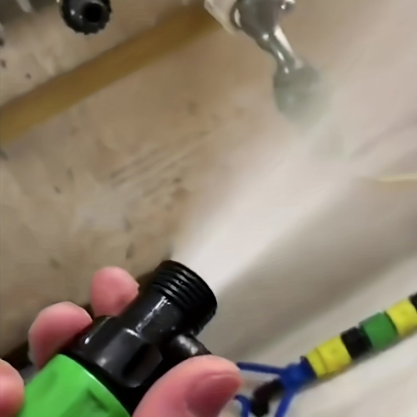 7.62 Hose Repair Extension with Two-Way Docking Valve and Switch