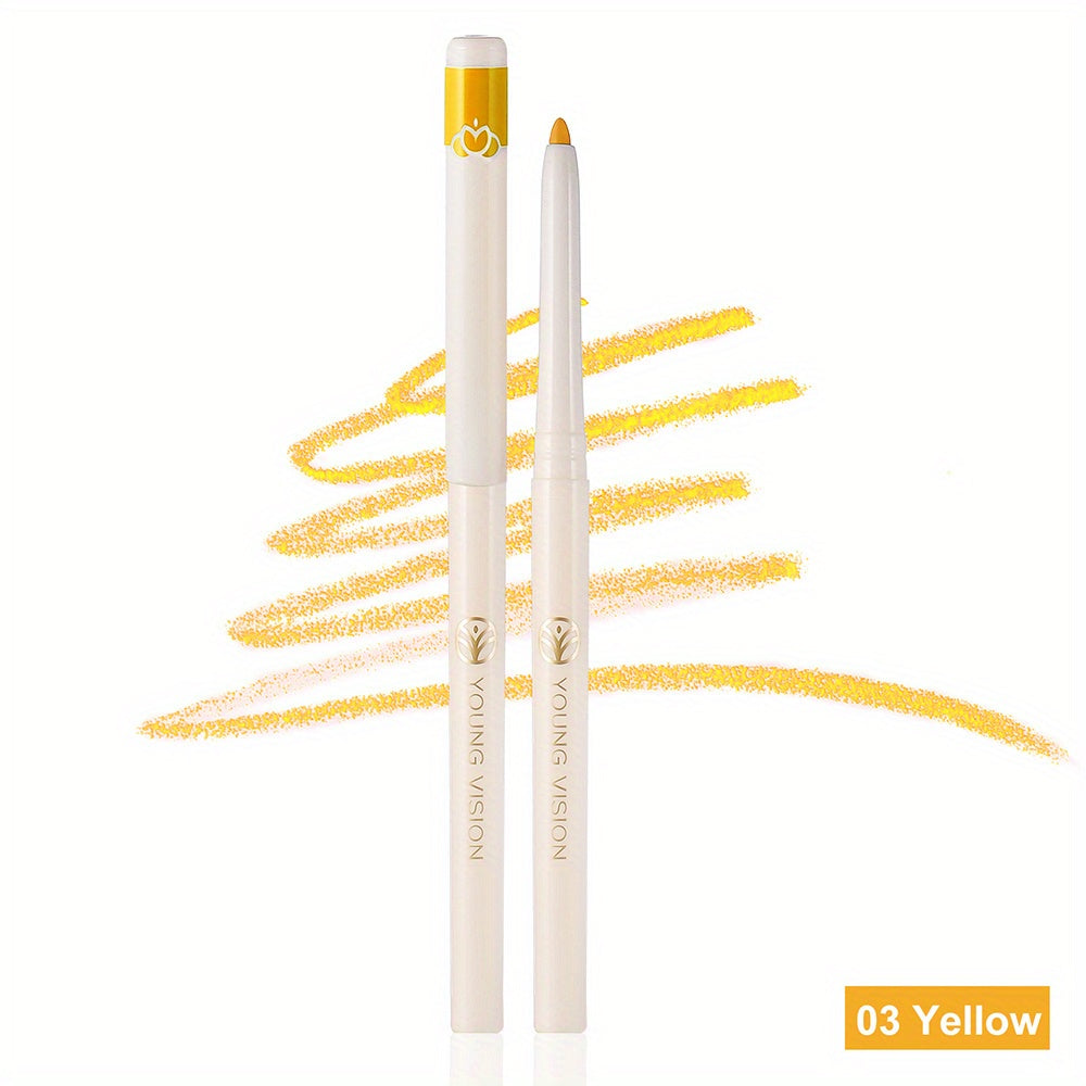 12 Colors Waterproof Gel Eyeliner Set Multicolor Rainbow Shades