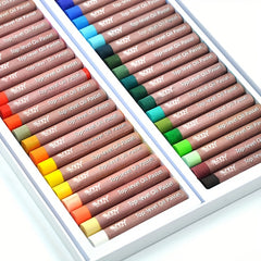 Top Series 50 Colors Pastels Box Set For Student Painting Supplies Material Wax