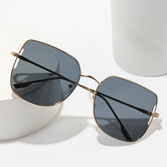 Vintage Metal Sunglasses UV Protection Women's Eyewear