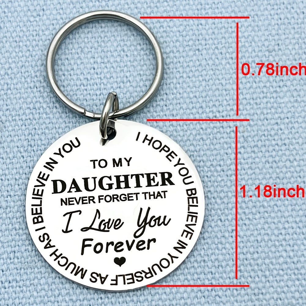 Encouragement Keychain Gift for Daughter Son From Parents