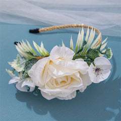 Princess Floral Hair Hoop for Girls, Decorative Hair Accessories