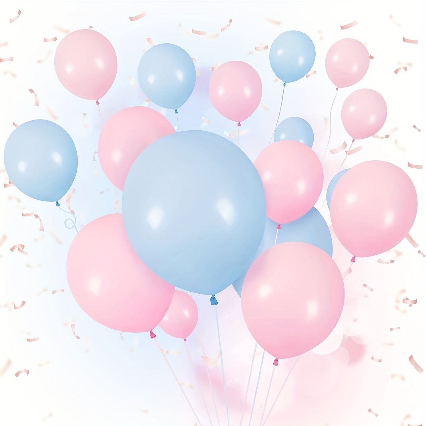 120pc Gender Reveal Pink Balloons Macaron Latex Balloons Garland Arch Kit