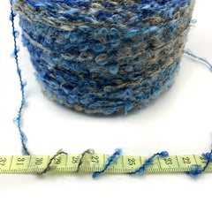2pcs Segmented Dye Mohair Yarn With 10 Wool 90 Fleece