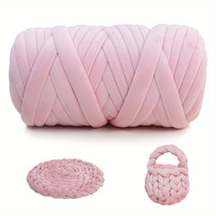 Arm Knitting Chunky Yarn Saver Jumbo Velvet Yarn for Large Hand Knit Blankets
