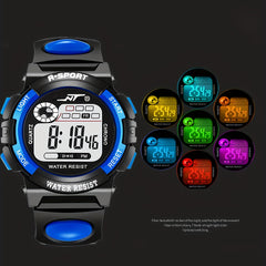Outdoor Multifunctional Glow Digital Students Wrist Watch Sports Watch