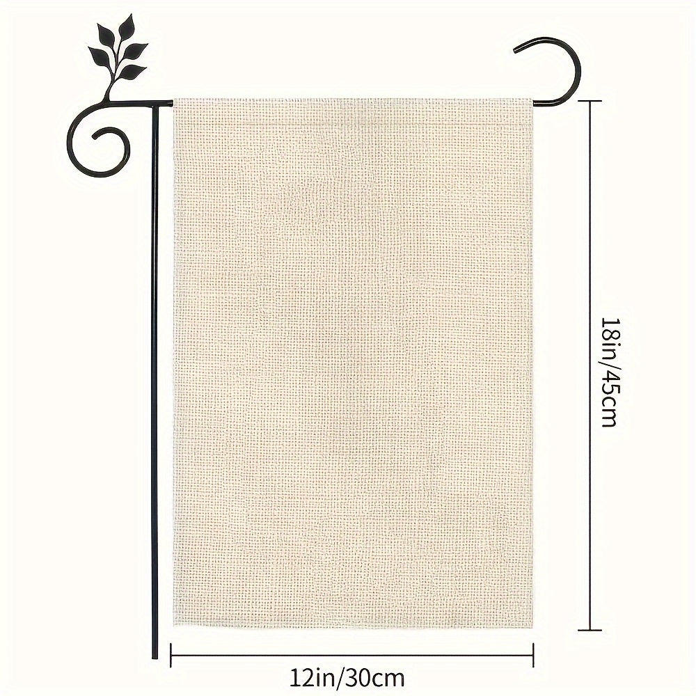 Valentines Small Garden Flag Double Sided Hearts Outdoor Yard Decor