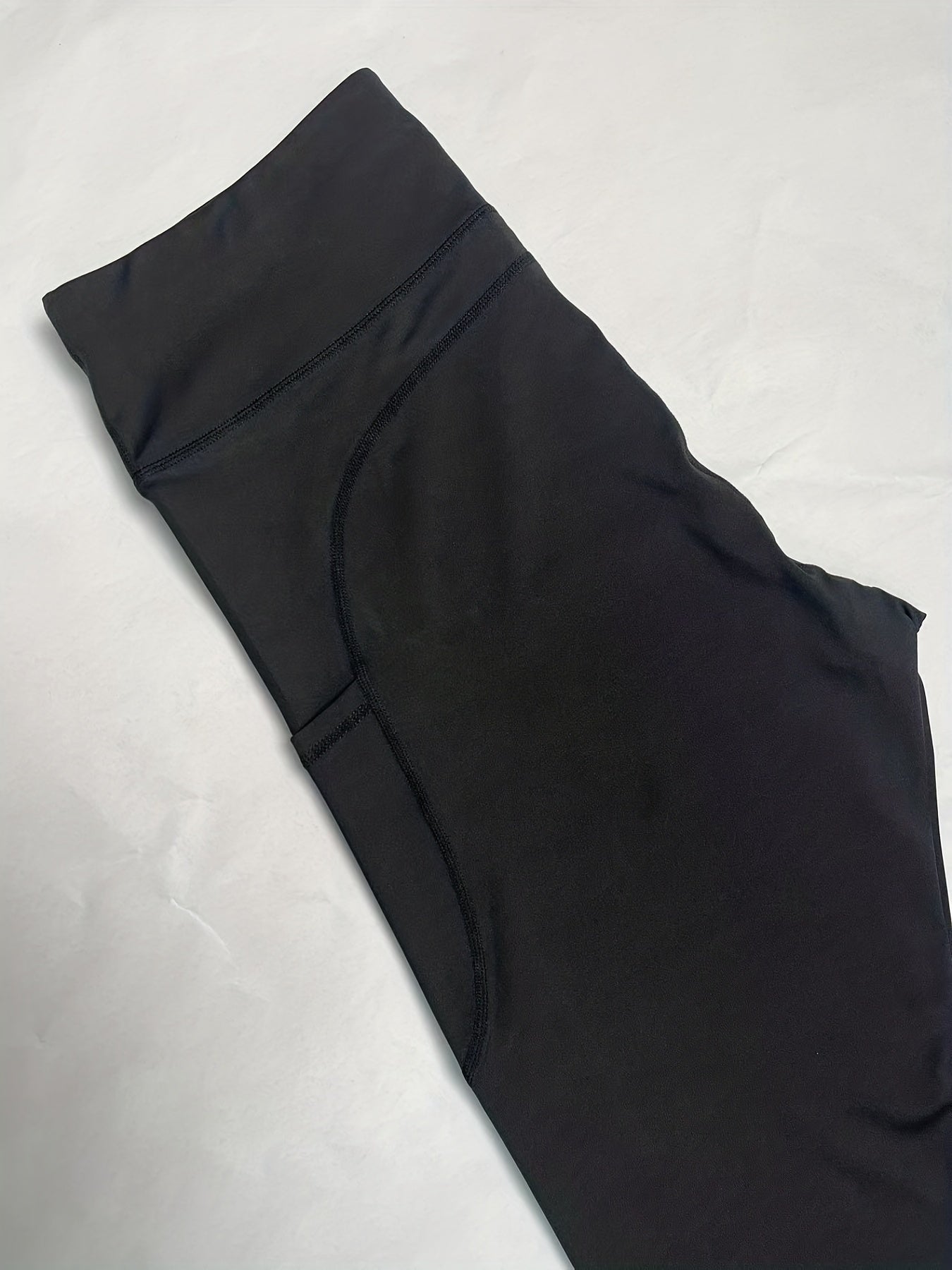 Solid High Rise Yoga Leggings