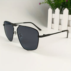 Irregular Sun Protection Glasses Polarized Copper Alloy Men Women