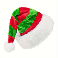 Classic Santa Hat Unisex Adult Christmas Gift Thick Velvet Comfortable