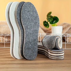 Thermal Felt Insoles Warm Heated Insoles For Winter Shoes