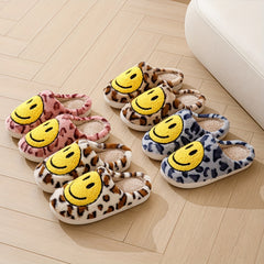 Cozy Smile House Slippers Men Winter Shoes