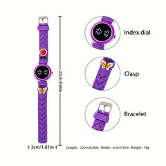 Digital Luminous Silicone Wrist Watches