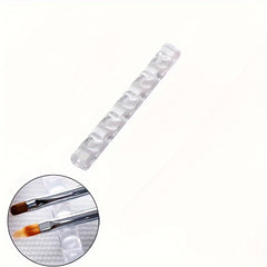 5 Slot Transparent Art Brush Holder for Painting Brushes