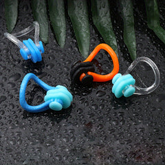 4pcs Swimming Nose Clips Soft Comfortable Aid Equipment Nose Plugs for Swimming