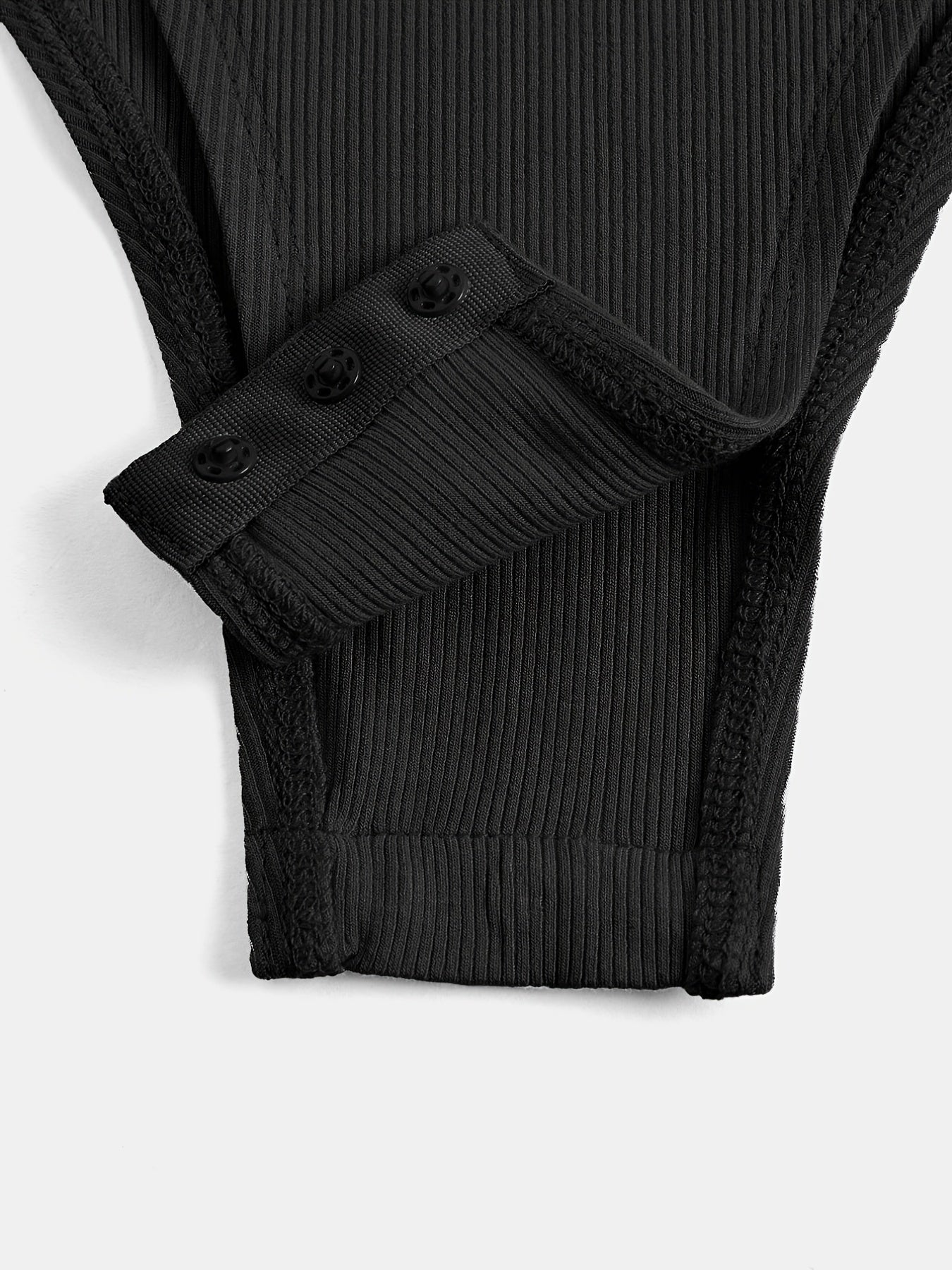 Ribbed Scoop Neck High Stretch Bodysuit