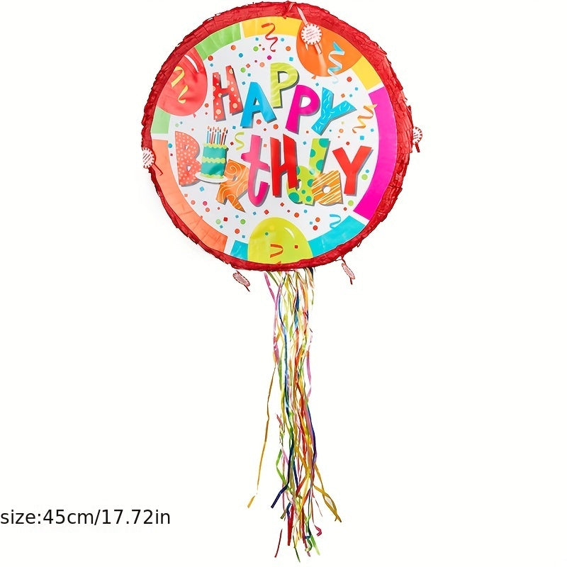 Birthday Party Pinata Fun Celebration Round Pinata Props