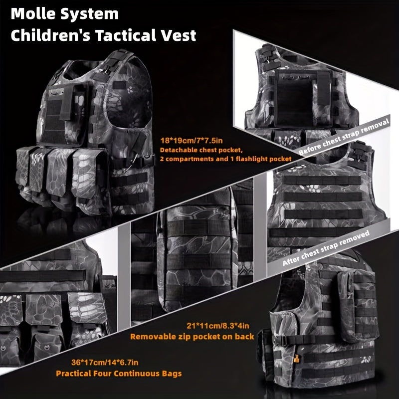 Men's Airsoft Training Vest Quick Release