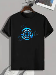 Men's Comfy Sports T shirt Graphic Tee for Fitness Activities