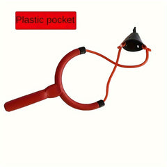 Bait Thrower Fishing Equipment Rubber Band Sling & Hook
