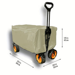 Folding Station Wagon Cover 210D Heavy duty Foldable Heat Insulation Cover