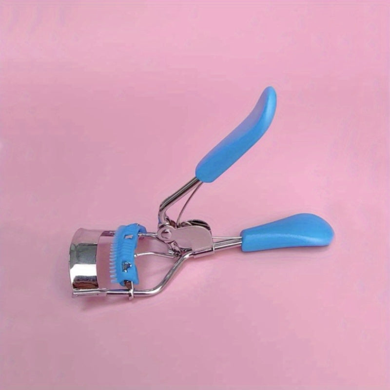 Wide Angle Eyelash Curler with Comb Travel Portable Curling Tool