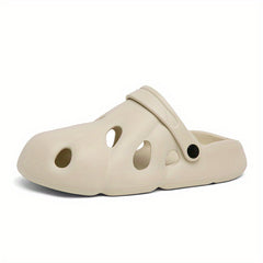 Men's Lightweight Comfy Clogs Hollow Out Non Slip Garden Shoes