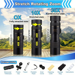 Powerful Monocular Telescope Ultra Long Distance for Outdoor Bird Watching
