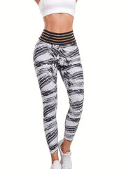 High Waist Sports Leggings High Stretch Fitness Running Yoga Pants