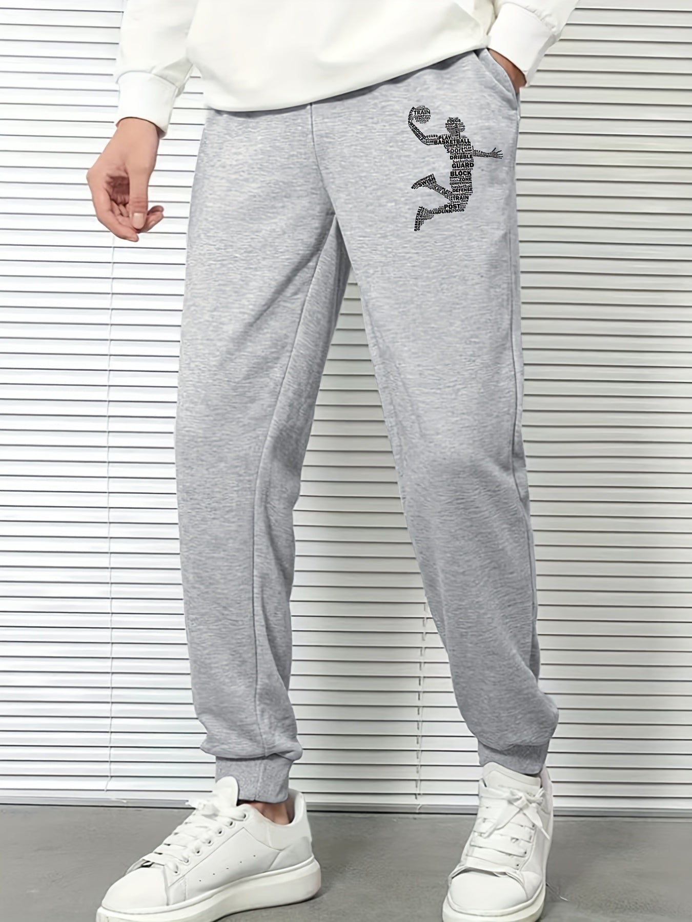 Men's Basketball Sports Joggers Pants for Spring Summer Autumn