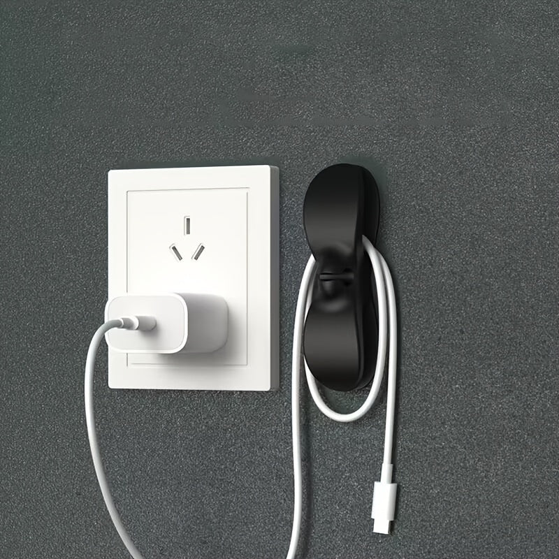 Adhesive Cord Wire Storage for Kitchen Utensils
