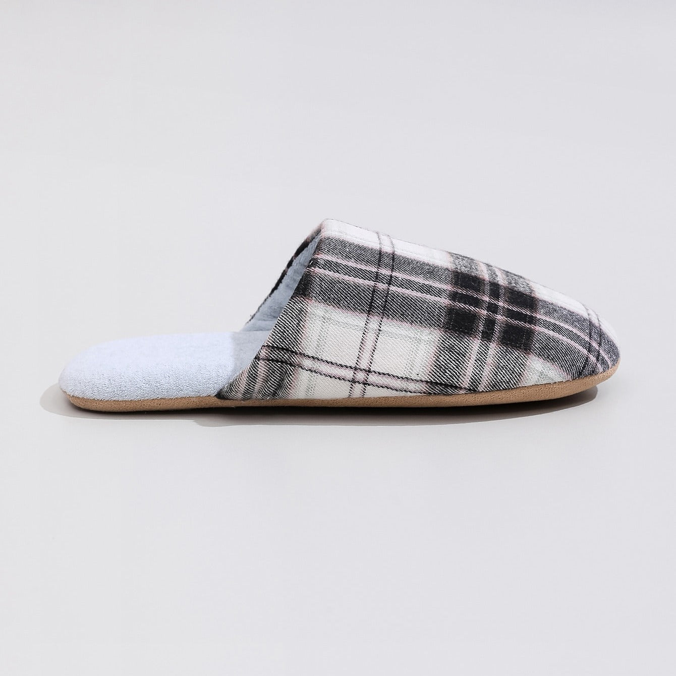 Men's Cozy Slides Soft Plush Slippers Warm Home Shoes