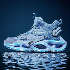 Men's High Top Basketball Shoes Non Slip Sneakers Spring Summer