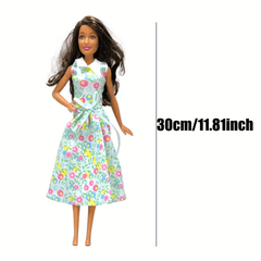 Princess Doll Dress Up Costume Clothes for Girls Birthday