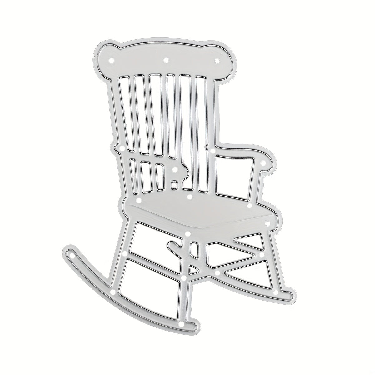 Rocking Chair Metal Cutting Dies for Card Making