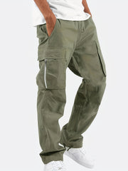 Men's Cargo Pants with Flap Pockets