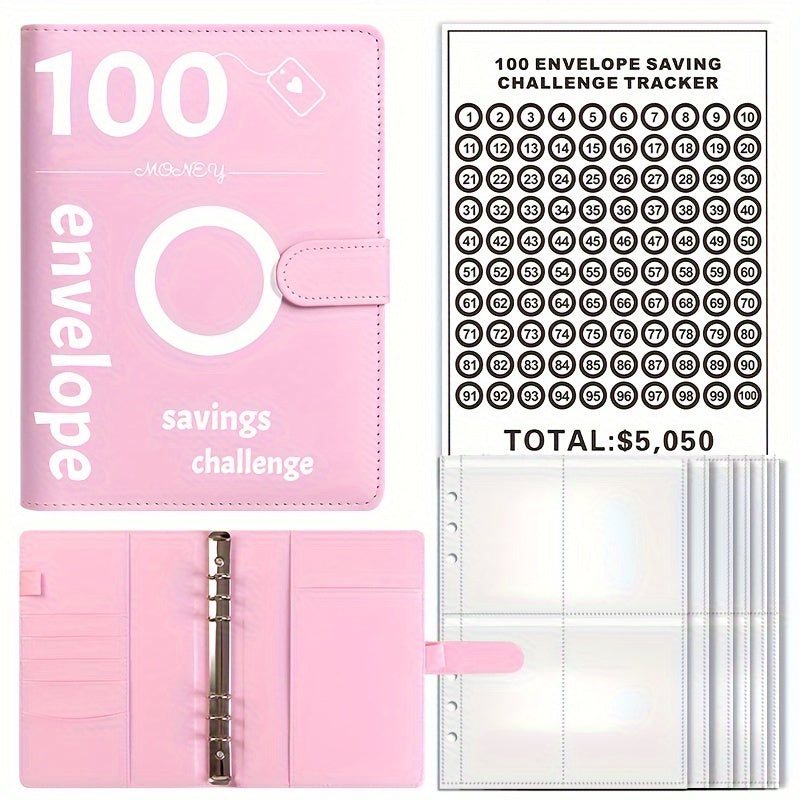 100 Days Money Saving Challenge Binder Saving Book