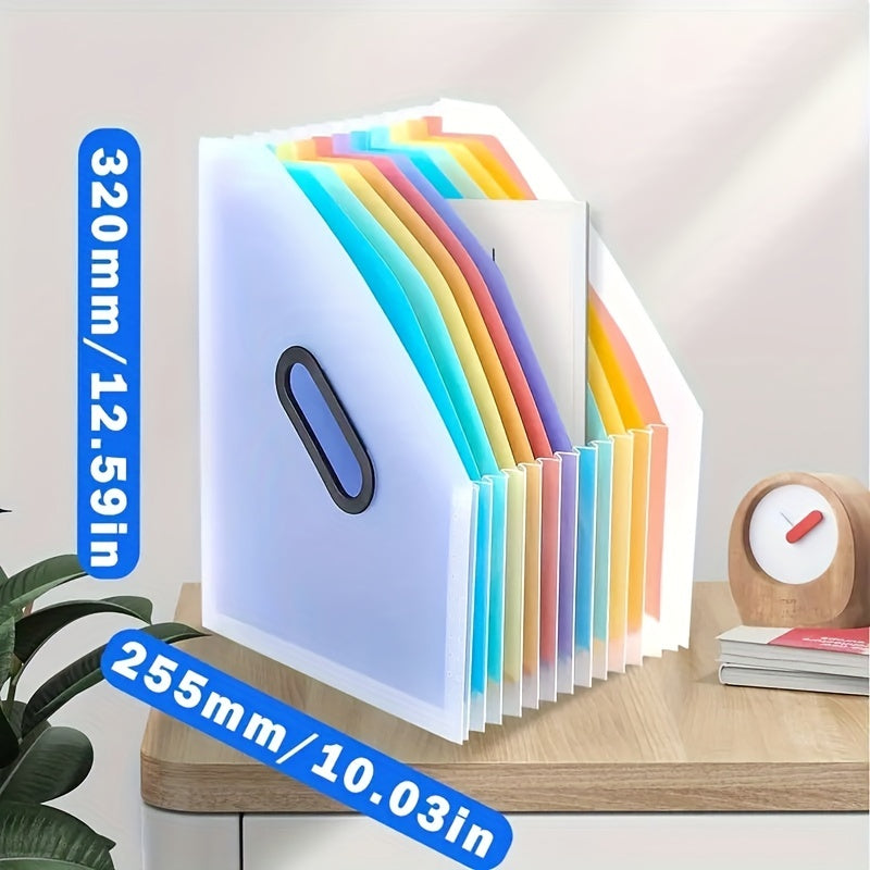 Large Capacity A4 Transparent File Folder - Holds 2000 Sheets