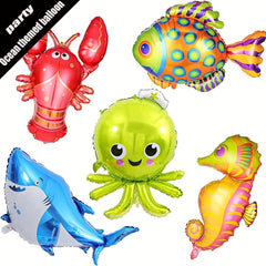Ocean Themed Aluminum Film Balloon for Party Decoration