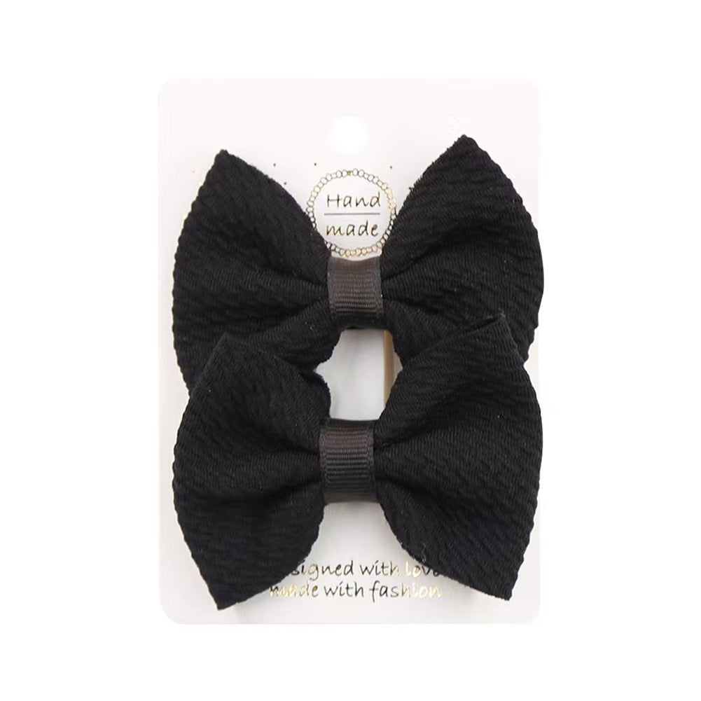 Kids Girls Bow Hair Clips Princess Hair Accessory For Kids