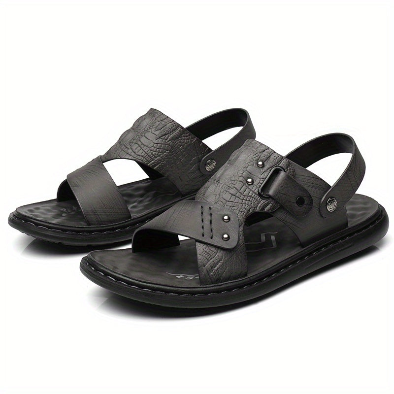 Men's Open Toe Sandals Non Slip Hiking Trekking Sandals