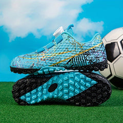 Boy's Turf Football Boots Professional Outdoor TF Soccer Cleats