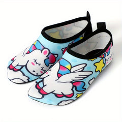 Kids Water Shoes Quick Dry Non Slip Aqua Shoes for Outdoor Activities