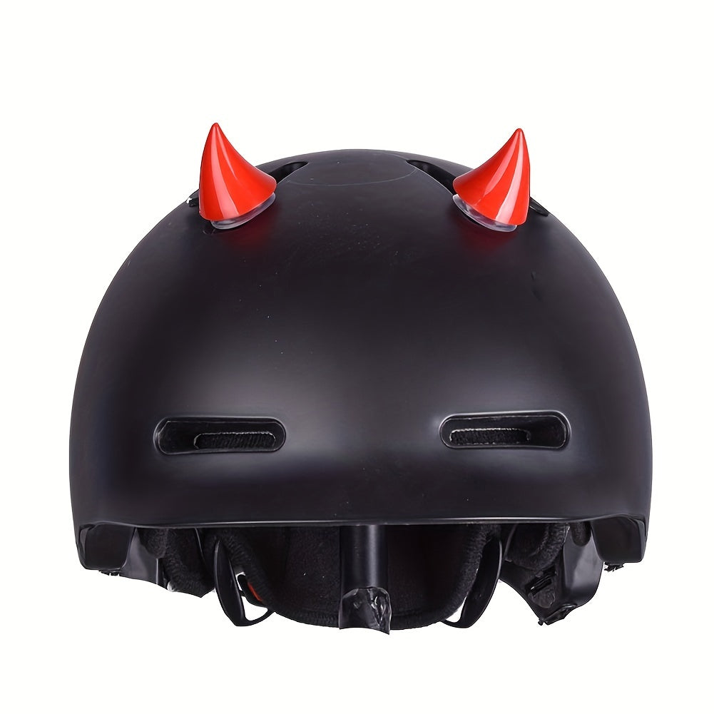 2pcs Helmet Corner Rubber Horn Decoration Motocross Off Road Helmet