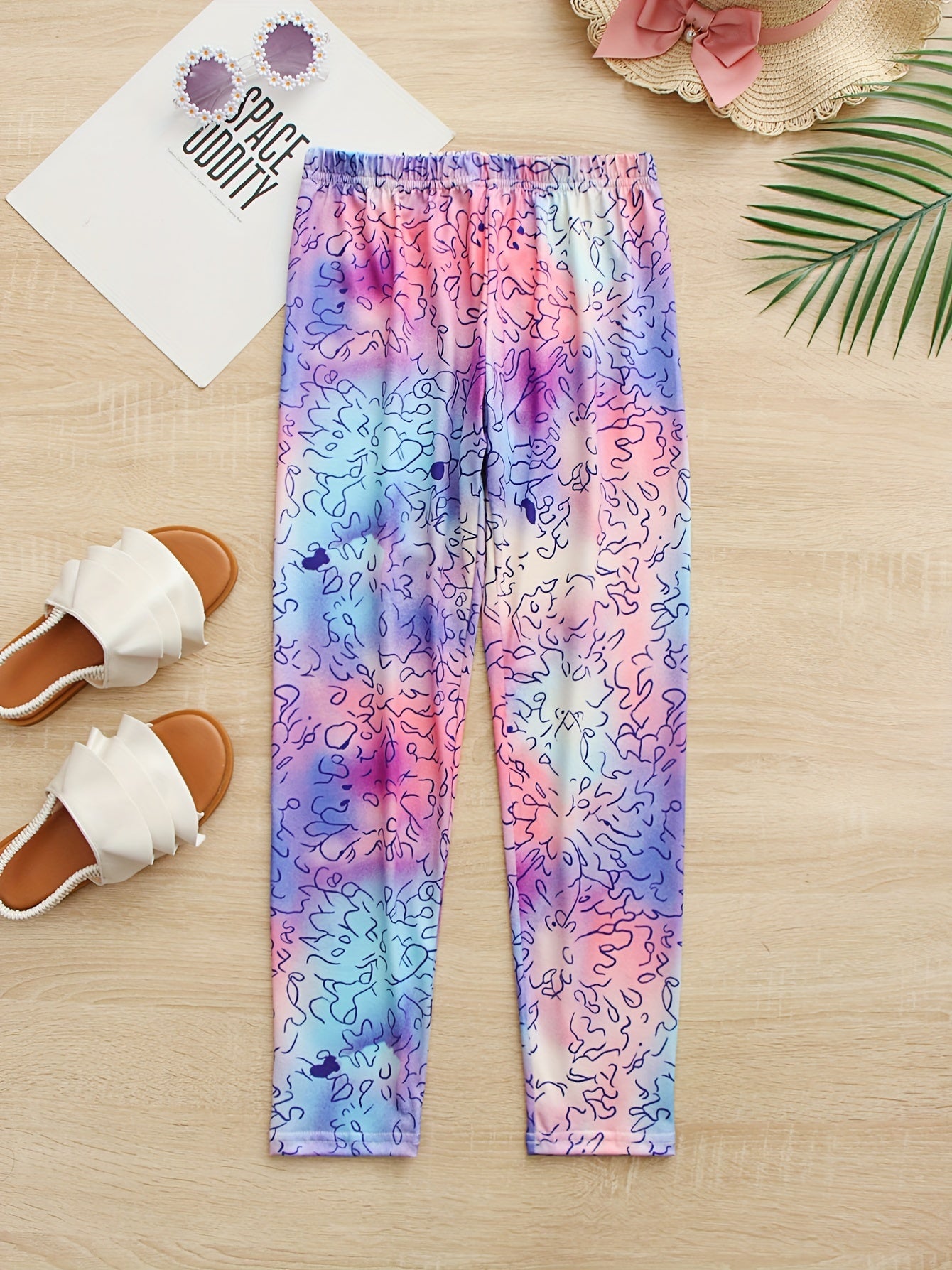 Sweet Girls Tie Dye Activewear Leggings