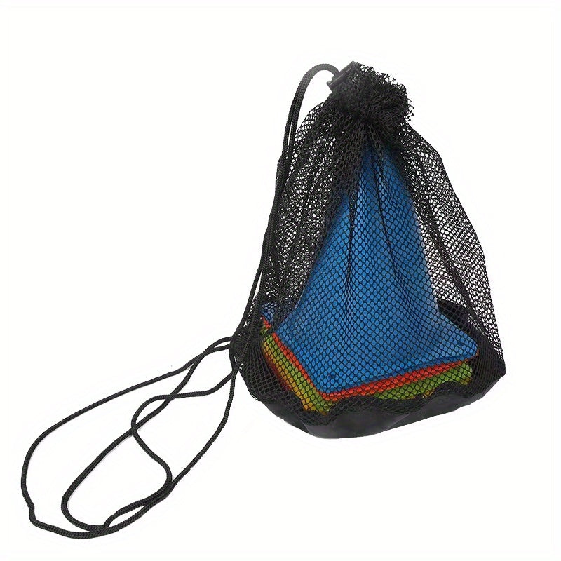 Football Obstacle Course Training Set with Storage Bag