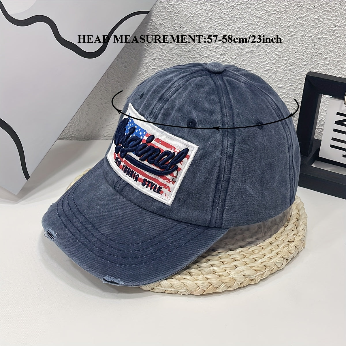 Independence Patriotic Cap Distressed Unisex Sun Hat
